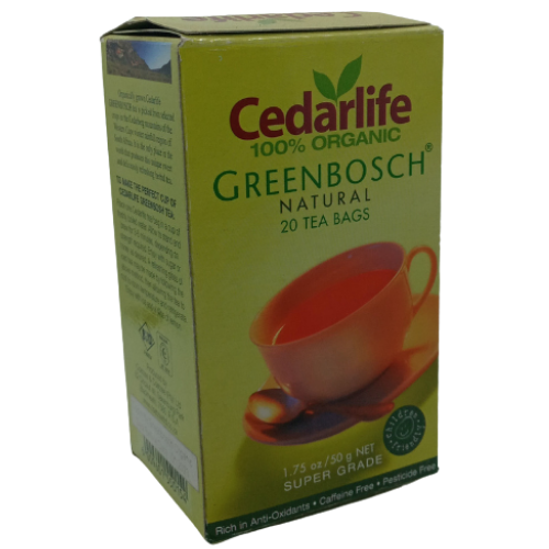 Cedarlife Greenbosch 50g 72's Organic