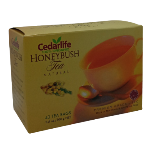 Cedarlife Honeybush 100g 12's Organic
